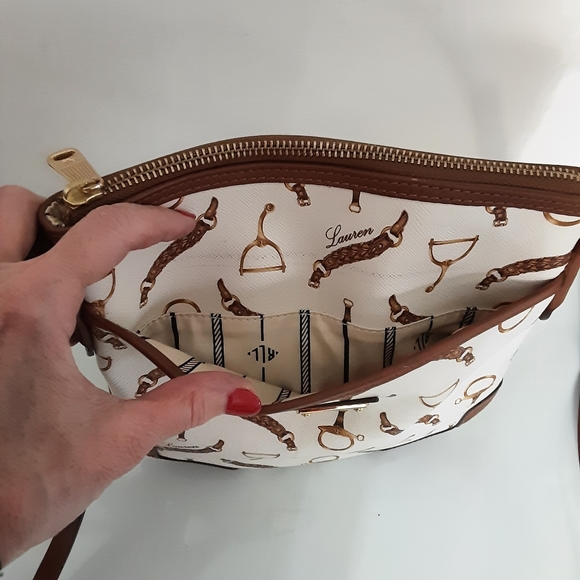 Laurent Ralph Lauren Equestrian Crossbody Bag - Picture 8 of 10
